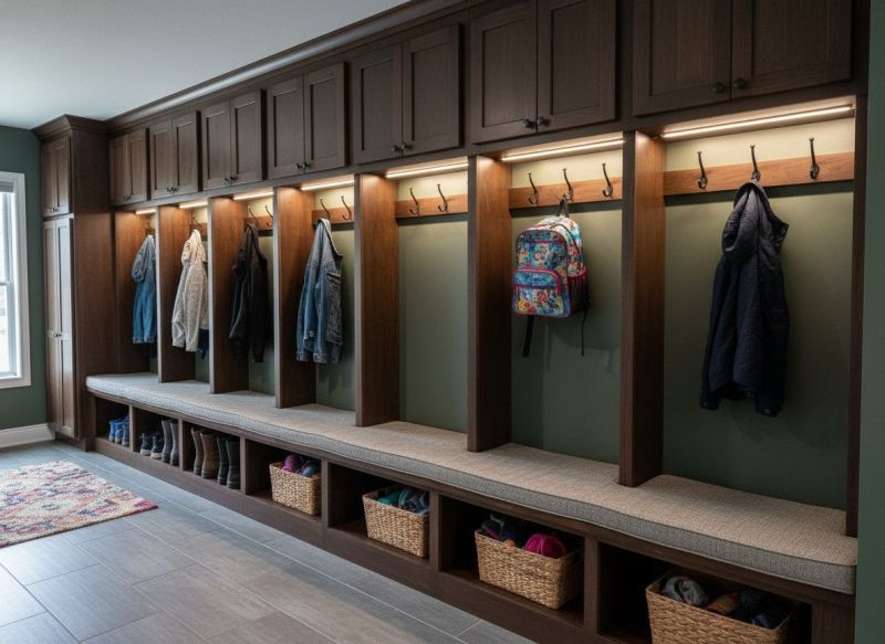 Custom Mudroom Storage Ideas For Busy Families