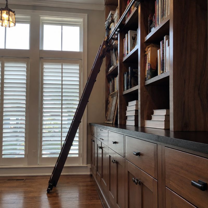 Fireplace Shelving Installation