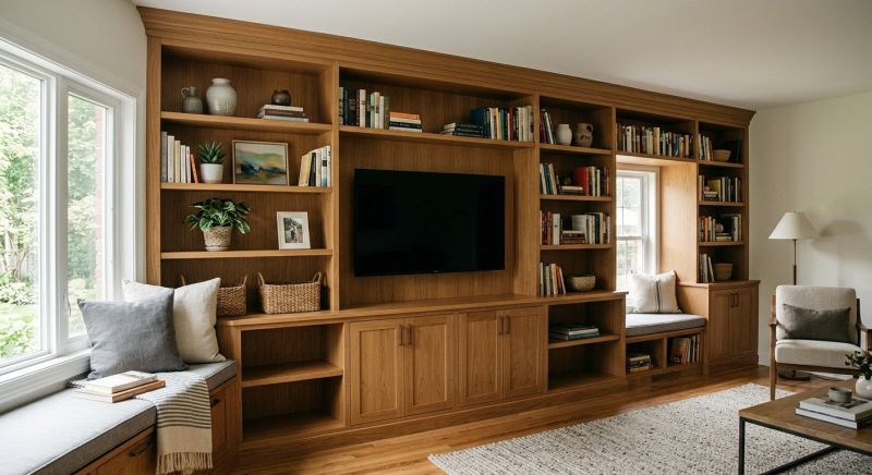How Fireplace Shelves Improve Living Room Style